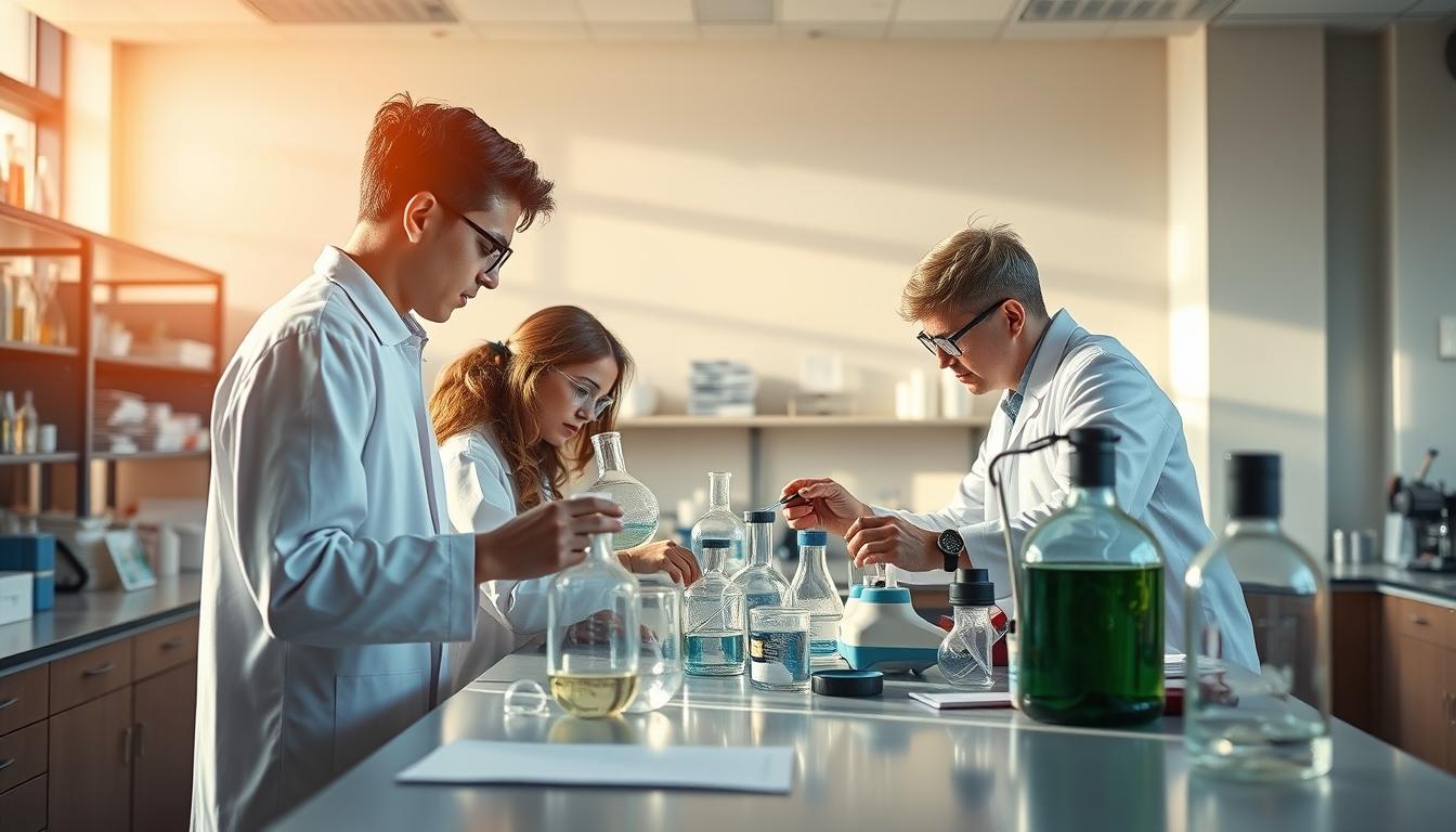 Modern university campus for students